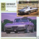 1963 63 CHEVROLET CHEVY CORVETTE STING RAY STINGRAY