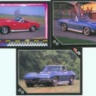 1966 66 CHEVY CORVETTE 427 VETTE TRADING CARDS VETTES COLLECTOR