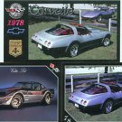 1978 78 CHEVY CORVETTE VETTE VETTES COUPE INDY PACE COLLECTOR