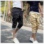 2504100001 Mens casual middle cargo pants