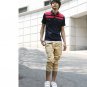 2504100001 Mens casual middle cargo pants