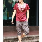 2504100015 Mens casual middle pants