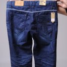 2504100025 Mens casual denim middle pants