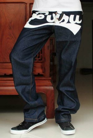 2604100003 Mens print jeans
