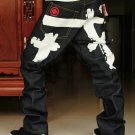 2604100005 Mens print jeans