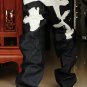2604100005 Mens print jeans