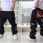 2604100006 Mens print jeans