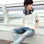 2604100011 Mens heavy wash jeans