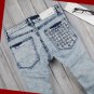 2604100034 Mens Black denim pants