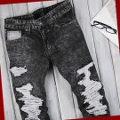 2604100035 Mens Black denim pants