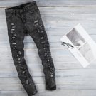 2604100037 Mens black denim pants