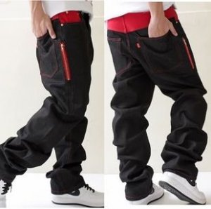 2604100075 casual denim pants