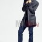 2804100025 Mens long knit jacket