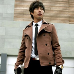 2804100086 Mens casual double jacket
