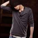 2804100095 Mens casual long tee