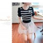 0605100001 lady casual short tee