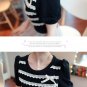 0605100001 lady casual short tee