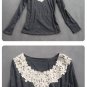 0605100013 lady casual long sleeve tee