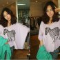 0605100015 lady casual short tee