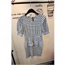 0805100026 lady casual short sleeve one piece