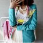1005100009 lady casual long sleeve jacket
