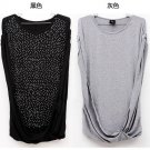 0605100008 lady casual short tee