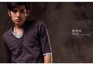 2804100114 mens causal mid sleeve tee