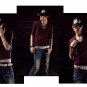 2804100114 mens causal mid sleeve tee
