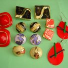 Vintage Mixed Earrings Lot of 7 Pairs