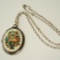 Vintage Sarah Coventry Floral Pendant Necklace