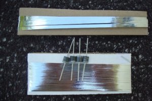 KIT for SOLAR CELLS PANELS : TAB, BUS WIRES, DIODES