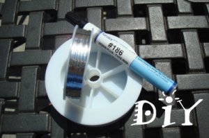 110' TAB WIRE +10' BUS WIRE + Flux PEN solar cell Panel