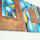 ORIGINAL MODERN abstract OIL PAINTINGS own REAL ART!
