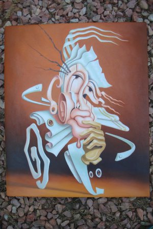 ORIGINAL BEAUTIFUL OIL PAINTING own REAL ART!
