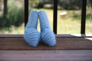 Blue Booties