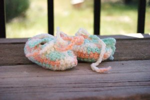 Soft Citrus Booties