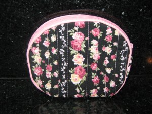 &ccedil;&para;&iquest;&atilde;�&reg;&atilde;��&atilde;�&deg;&atilde;�� Small Pink & Yellow Roses in Black Coin Bag