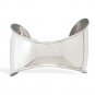 Graduated Cuff Bracelet With Edge