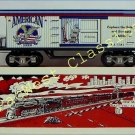 NEW MARX TRAINS AMERICAN BEER REFRIG CAR / MINT