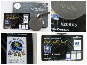 FusionExcel Official Quantum Pendant "Hope For Children" FREE Chain, Bail, Rubber Protector + DHL Ex