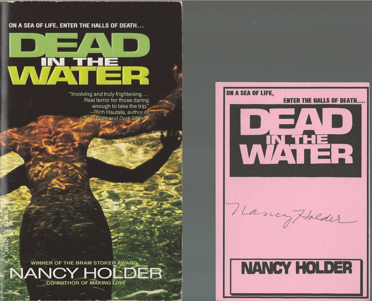 DEAD IN THE WATER BY NANCY HOLDER