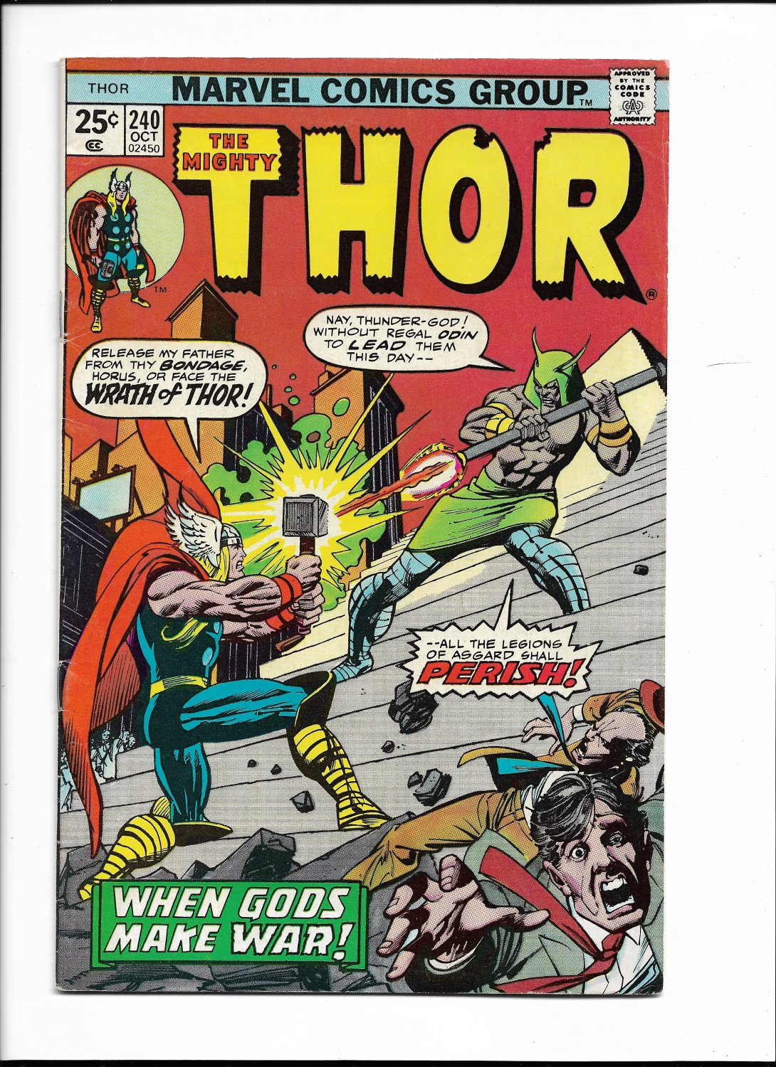 The Mighty THOR #240 OCT 1975 Marvel Comics