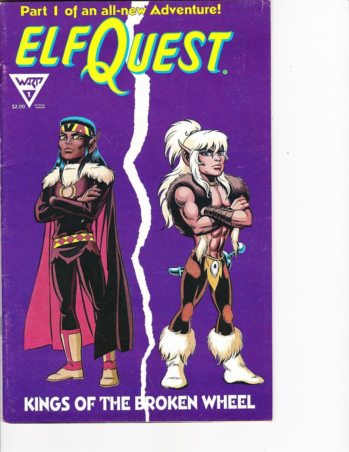 ElfQuest: Kings of the Broken Wheel #1 (Jun 1990, WaRP Graphics)