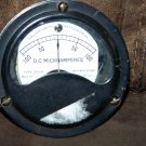 Vintage Roller-Smith DC. Microamperes Sealed Gauge