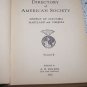 directory of american society district of Columbia Maryland and Virginia 1930