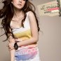 TD7B2 White Rainbow colour tank top