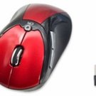 Syba CL-MOU23013 1600dpi USB Wireless 3-Button Mouse with Micro Receiver