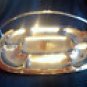 SILVER TRAY WITH HANDLE STARS