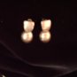 Gold Silver Earring Vintage