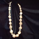 vintage cream white hook choker